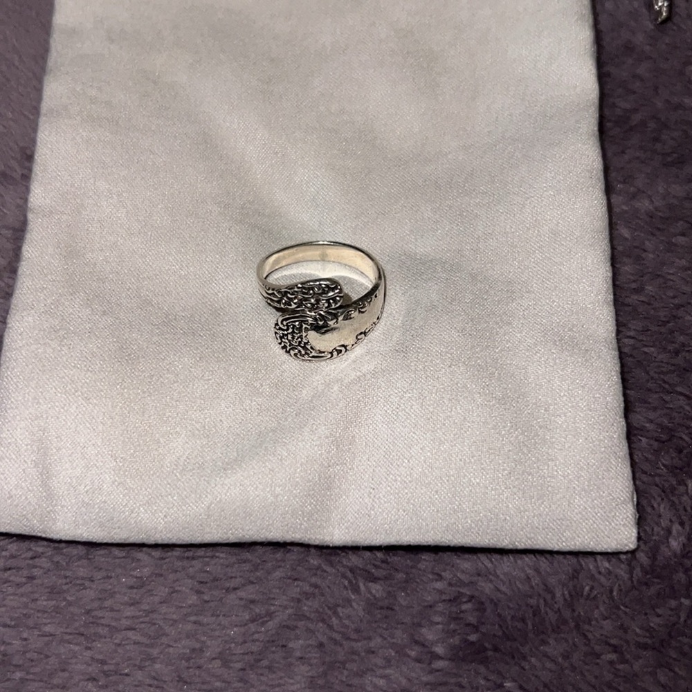 Silver Spoon Ring - image 2